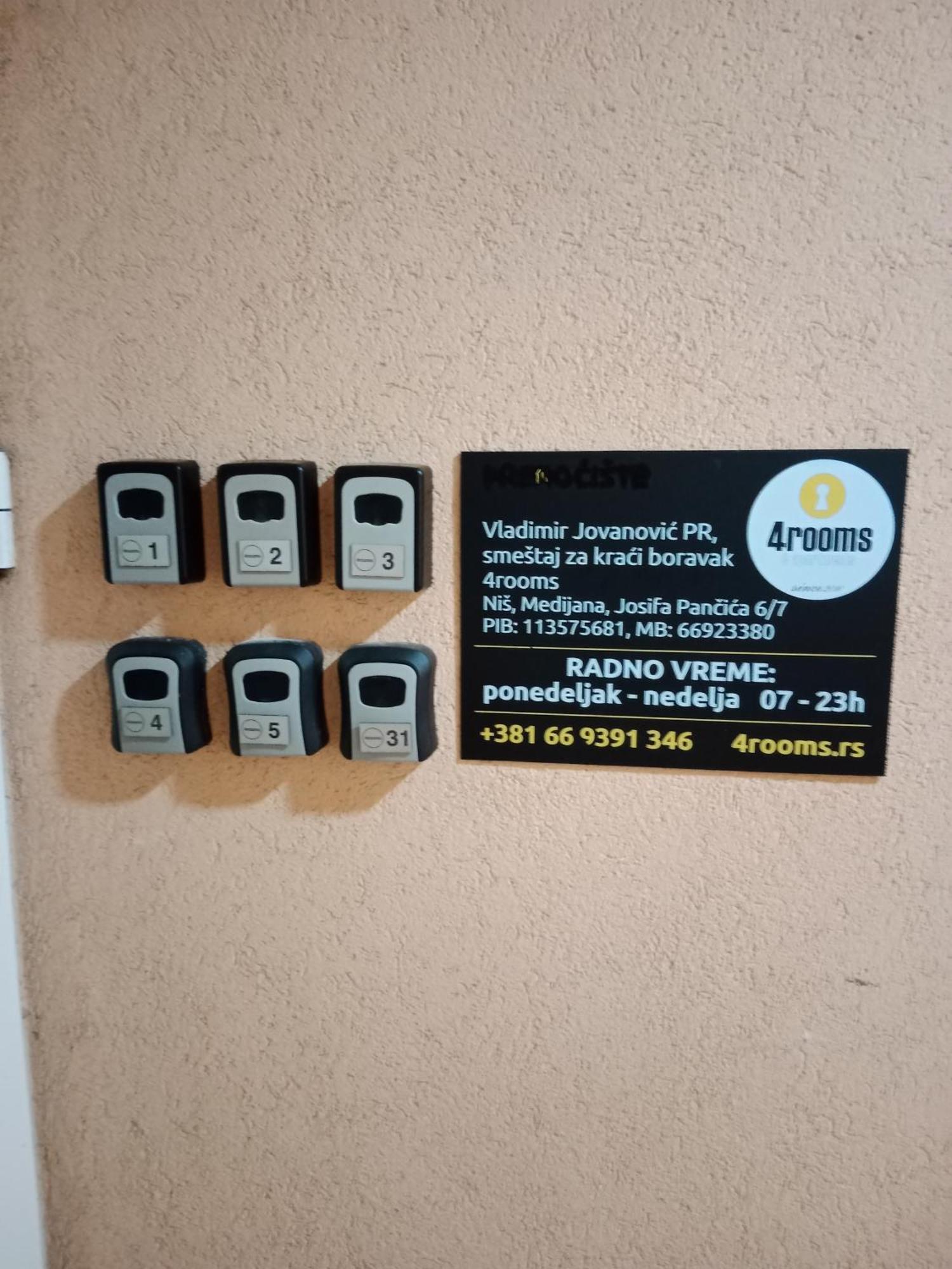 4 Rooms Apartments Ni Εξωτερικό φωτογραφία